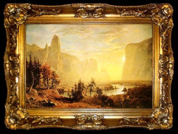 framed  Albert Bierstadt The Yosemite Valley, ta009-2
